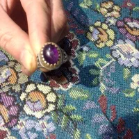 انگشتر نقره 925امیتیست|جواهرات|لنجان, |دیوار