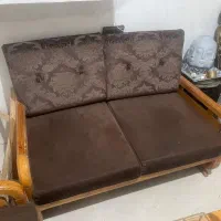 مبل چوبی ۷نفره|مبلمان خانگی و میز عسلی|تهران, قنات‌کوثر|دیوار