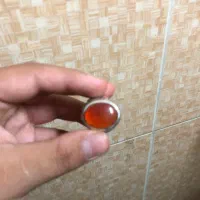 انگشتر عقیق یمن رکاب دستساز استاد شاهرخ۹۲۵