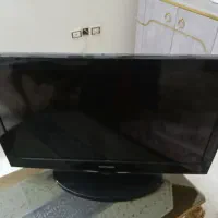 ال سی دی سامسونگ 32 اینچ با سینمای خانگی سالم