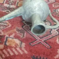 آفتابه مسی قدیمی سالم|کلکسیون اشیاء عتیقه|شیروان (خراسان), |دیوار