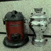 جارو برقی  و  سماور (دست دوم تمیز)