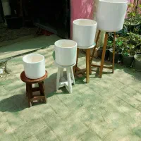 گلدان استوانه ۴تایی