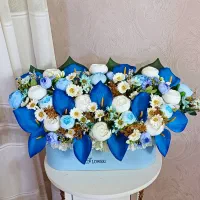 زیبا ترین باکس گل مصنوعی با پیک رایگان|گل مصنوعی|شیراز, معالی‌آباد|دیوار