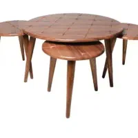 جلو مبلی گرد و مستطیل|مبلمان خانگی و میز عسلی|یزد, |دیوار