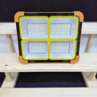 چراغ سولار شارژی قوی + پاوربانک