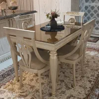 میز غذاخوری ۴ نفره