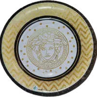 پیشدستی یکبارمصرف کاغذی بشقاب تم