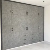 ساخت انواع کمد کابینت MDF|جاکفشی، کمد، دراور|بانه, |دیوار