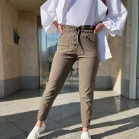 تخفیف ویژه شلوار مام کتان کش ۲۳۰ت (پوشاک یک)|لباس|شیروان (خراسان), |دیوار