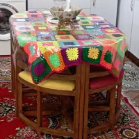 میز غذا خوری کم جا ۶ نفره