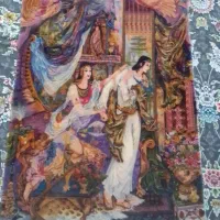 تابلو فرش دستبافت