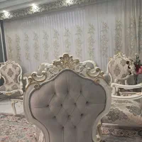 مبل ۹ نفره سبک کلاسیک|مبلمان خانگی و میز عسلی|قرچک, شهرک طلائیه|دیوار