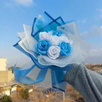 آبی سفید با شاین برفی فقط 385ت