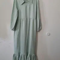 پیراهن ساحلی نخی