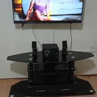 میز تلوزیون شیشه ای