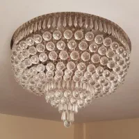 لوستر سقفی کریستالی