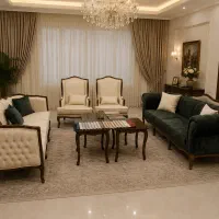 مبل و مبلمان فرانسوی چوب راش کارگاه آقای میز
