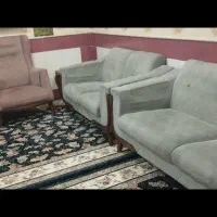 یک دست مبل هفت نفره سالم