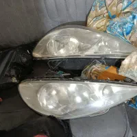 یک جفت چراغ جلو ۲۰۶ سالم نو|قطعات یدکی و لوازم جانبی|چهاردانگه (تهران), |دیوار