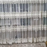 تور ترک گرم بالا و دستک مخمل ترک لبه گلدوزی