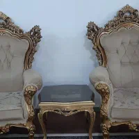 مبل سلطنتی هفت نفره|مبلمان خانگی و میز عسلی|شازند, |دیوار