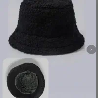 کلاه باکت زمستانی تدی مشکی زنانه