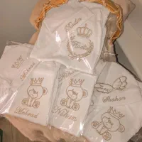 لباس نوزادی گلدوزی