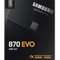 حافظه SSD سامسونگ مدل EVO 870 ظرفیت 256 گیگابایت|قطعات و لوازم جانبی رایانه|کرج, شهرک بنفشه|دیوار