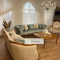 فروش ویژه مبل استیل ابزاری/ فرانسوی / کویین|مبلمان خانگی و میز عسلی|قم, کاسه گران|دیوار