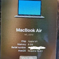 MacBook Air M1 256GB|رایانه همراه|تهران, پونک|دیوار