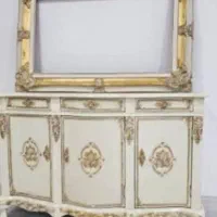 کنسول و قاب آیینه و ویترین