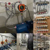 لوله کشی آب وفاظلاب تعمیر وتعویض شیرالات  نصب پمپ