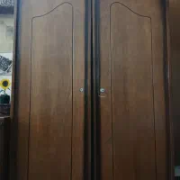 کمد چوبی لباسی جا دار بزرگ