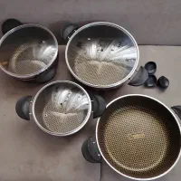 سرویس قابلمه و تابه لانه زنبوری 7 پارچه هلنا