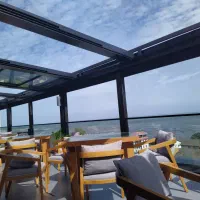 سقف متحرک شیشه های گیوتینی ترکیه