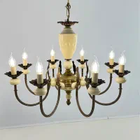 طرح تعویض لوستر برنجی با طرح های روز و نئوکلاسیک|لوستر و چراغ آویز|تهران, تجریش|دیوار