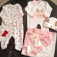 لباس نوزادی دخترانه خارجی