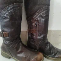 چکمه چرم اصل سایز 39|کیف، کفش، کمربند|خرمآباد, |دیوار