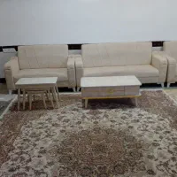 مبل راحتی و  جلو مبلی عالی ۷ نفره در حد صفر|مبلمان خانگی و میز عسلی|بوکان, |دیوار