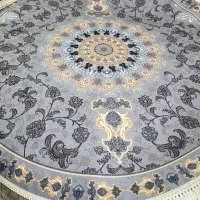فرش گرد قطر یک و نیم