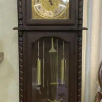 ساعت ایستاده چوبی