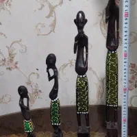 مجموعه مجسمه چوبی افریقایی