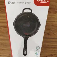 تابه چدن نالینو مدل انزو ۲۲ با درب (نو)