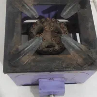 اجاق گاز تگ شعله کوچک صحیح و سالم تمیز