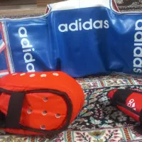 هوگوی تکواندو سایز یک بهمراه کلاه و ساق بند