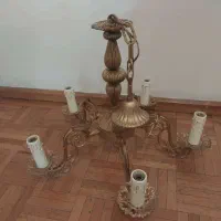 فروش لوستر برنز ایتالیایی|لوستر و چراغ آویز|تهران, قلهک|دیوار