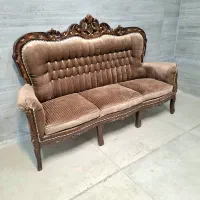 مبل استیل ۹ نفره ویکتوریا سالم و تمیز|مبلمان خانگی و میز عسلی|اصفهان, جلالیه|دیوار