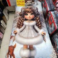 لحاف و روتختی یکنفره طرحای پرنسس برفی