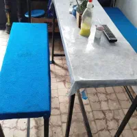 میز و نیمکت کافه